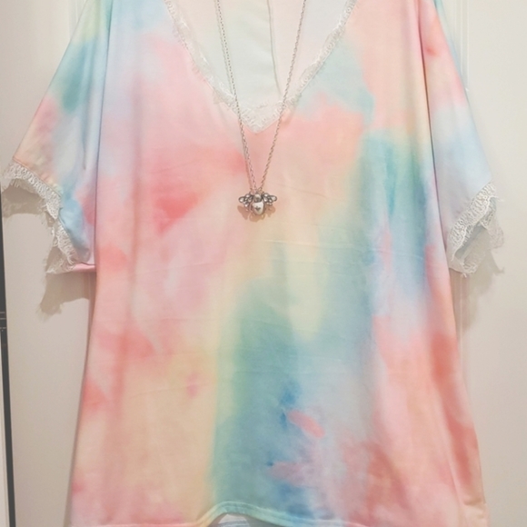 Tops - Pretty pastel tie dye